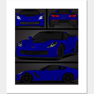 Z06 NAVY Posters and Art